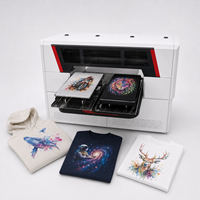 Machine d'impression DTG, imprimante directe sur vêtement pour les petites entreprises, les boutiques de t-shirts personnalisés, les usines de vêtements