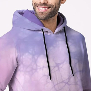 Top diseño personalizado al por mayor sudaderas con capucha de invierno Casual algodón hombres moda Streetwear con capucha polar Vintage Regular Fit para hombres - Product Image 4