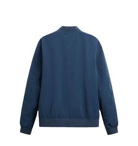 Blouson aviateur personnalisé avec logo, vêtements d'hiver en nylon pour hommes, vêtements d'extérieur, taille plus, blouson aviateur pour hommes en gros, teinture unie - Product Image 2