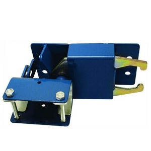 Pestillo de puerta con cerradura bidireccional, azul. Perfecto para granjas, pastos y ranchos. Número de pieza S16100100 (paquete de 2) - Product Image 3