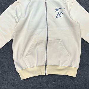 Sweat à capuche 100% coton biologique personnalisable pour hommes, vente en gros avec logo, patch et impression de lettres personnalisés - Product Image 5