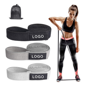 Asistencia Deportes Entrenamiento Bandas de resistencia Antideslizante Cadera Círculo Gimnasio Fitness Ejercicio Yoga Booty Band Loop - Product Image 5