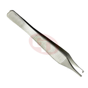 Fórceps rectos para tejidos Adson, instrumento médico de acero inoxidable para uso clínico o dental de Hospital, fórceps portagujas - Product Image 2