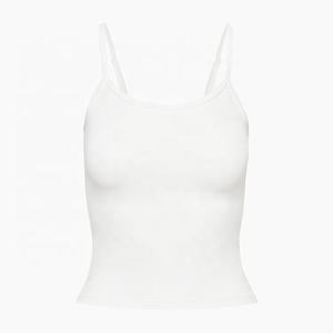 Débardeurs en coton tricoté pour femmes en gros, personnalisés, sans manches, décontractés, streetwear d'été, OEM/ODM, taille plus disponible - Product Image 6