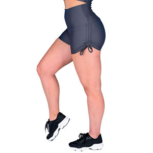 Haute qualité 100% coton décontracté femmes Shorts dernière conception avec impression de Logo personnalisé fermeture à la taille élastique respirant chaud - Product Image 1