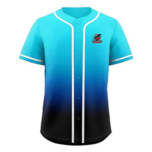 Ropa Deportiva, Jersey de Béisbol de Color Sólido, Jersey de Béisbol de Secado Rápido, Jersey de Béisbol Ajustado para Hombre - Product Image 1