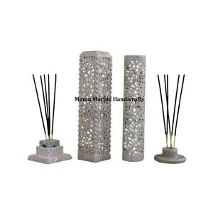 Colección aromática esencial India, el mejor diseño, quemador de incienso de esteatita y soporte de palo para artículos de colección de decoración del hogar - Product Image 5