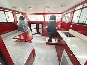 Trailerable Điện <span class=keywords><strong>Catamaran</strong></span> 11.6M * 3.5M Bằng Gỗ Nội Thất Nhôm Tàu Cá Tàu Thuyền Đánh Cá - Product Image 3