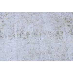 Tapis vintage 3,8 x 6,7 pieds, tapis turc blanc patchwork - Product Image 5