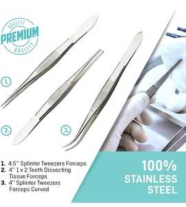 Kit d'outils de dissection tout-en-un en acier inoxydable de précision avec mannequin pour les cours de biologie médicale, formation aux instruments chirurgicaux - Product Image 3