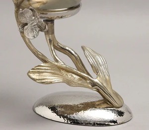 Elegant Golden <b>Candle</b> Stand Perfect For Adding Luxurious Warm Cozy And Stylish Charm To Living Bedroom And Dining - Product Image 6