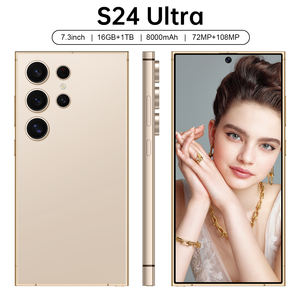 Teléfono Inteligente Android S24 Ultra Original de Fábrica, 8+256 GB, HD, 108 MP, OLED, Juegos, LTE, CDMA, 4G, 5G, Español, Doble SIM, OEM, Garantía de 3 Años - Product Image 1