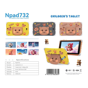 Tablette pour enfants Aosenwell Npad 732 7 pouces IPS Android 15, 4 Go de RAM, Wi-Fi, contrôle parental, éducative - Product Image 6