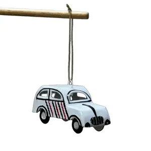 Hanging Christmas Decoration Ornament Decorative High Quality Home Decor Table Top Hand Painted Car