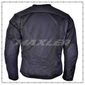 Veste de moto d'été pour femmes approuvée CE avec doublure imperméable détachable et panneaux en maille respirante - Product Image 3