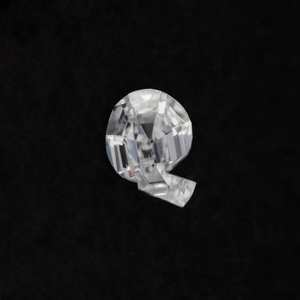 El mejor vendedor 1Ct IGI Certified VVS Lab Grown Diamond Alphabet Q Fancy Cut Diamante suelto para la fabricación de colgantes al mejor precio - Product Image 2