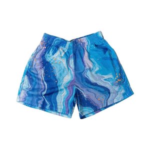 Short de jogging écologique de conception personnalisée Sports d'été Plus Size Mid Elastic Waist Solid Color Mesh Shorts Sublimation Blank - Product Image 2