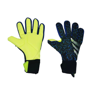 Venta al por mayor de guantes de portero de nivel profesional de cuero transpirable con protección de los dedos para deportes al aire libre - Product Image 1