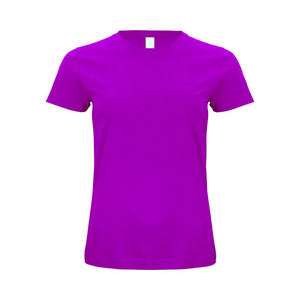Increíble Camiseta de algodón de media manga para mujer, fácil de usar Jersey transpirable, estampado personalizado, patrón sólido, estilo informal de punto - Product Image 3