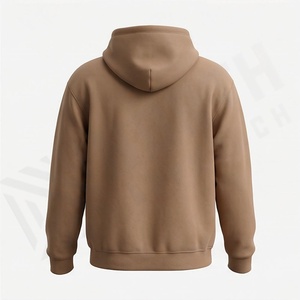 เสื้อฮู้ดดี้โอเวอร์ไซส์ผ้าฝ้ายพิมพ์ลายตามสั่ง เป็นมิตรกับสิ่งแวดล้อม สไตล์สตรีทแวร์  ย้อมสีพื้น  พร้อมตัวเลือกงานปัก  รับผลิตตามแบรนด์  ปรับแต่งได้ - Product Image 2