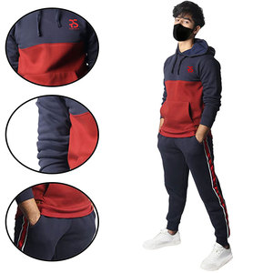 เสื้อฮู้ดดี้ผู้ชายผ้าฟลีซแบบหนา สั่งทำขายส่ง พร้อมฮู้ดปักลาย ซิปแบบรูดขึ้น ดีไซน์ OEM สำหรับฤดูหนาว พิมพ์ลายดิจิทัล - Product Image 6