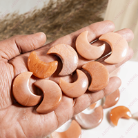 Wholesale <strong>Best</strong> <strong>Selling</strong> Red Aventurine Carved Moonstones Healing <strong>Crystal</strong> <strong>Stones</strong> For Meditation Decoration