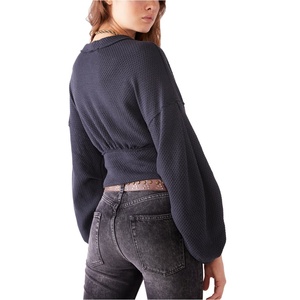 Free People Maglione Lungo da Donna 'Fall for You' Beige con Stampa Leopardata, Taglia M, Collezione Invernale - Product Image 2