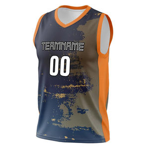 Últimos diseños, totalmente sublimación, uniformes de baloncesto en blanco de secado rápido personalizados, camiseta de baloncesto Reversible - Product Image 3
