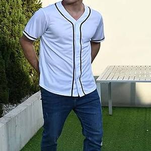 Venta caliente Ropa de béisbol Uniforme deportivo Jerseys de béisbol en blanco Venta al por mayor Sublimado Hombres Camiseta de Béisbol Juvenil - Product Image 3