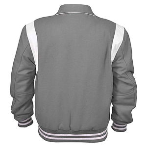 2025 quantité minimale de commande bas personnalisé Chenille Patch broderie Letterman veste 100% laine Vintage couleur personnalisée Bomber Baseball Varsities veste - Product Image 2