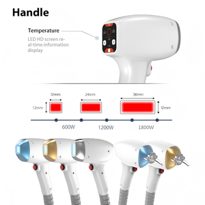 Máquina de Depilación Láser de Diodo Comercial Seaheart Medical CE <span class=keywords><strong>TEC</strong></span>, Enfriamiento con Hielo, Indolora, Titanio, Barra Osram Alemana, 808nm - Product Image 2