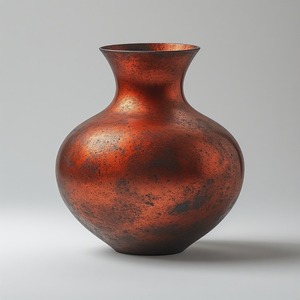 Antique Finish Brass <b>Vase</b> With Handmade <b>Engraving</b> And Decorative Look For Heritage Themed Interiors - Product Image 6