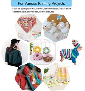 Aiguilles à tricoter en bambou droites à simple pointe de 10 pouces pour le tricot fait à la main, taille américaine 13(9mm) - Product Image 6