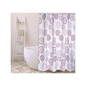 TENDA DA BAGNO IN POLIESTERE 180X200 CM VIOLA - Product Image 2