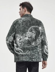 Stylish Men's Plus Size Regular Style Letterman <b>Jacket</b> Stand Winter Custom Embroidery Breathable Eco-Friendly OEM Canvas <b>Fleece</b> - Product Image 2