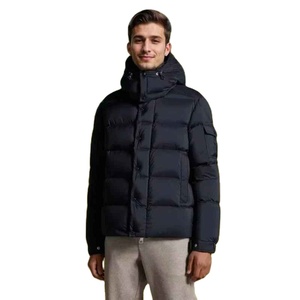 Vente en gros de manteau d'hiver en coton à impression OEM avec logo personnalisé veste unisexe à bulles vestes et manteaux d'extérieur pour hommes de grande taille - Product Image 1