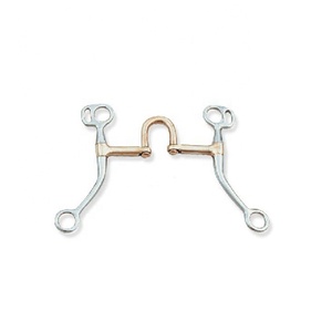 Gerg Darnall Snaffle sudor boca de hierro con incrustaciones de cobre brocas de caballo equipo ecuestre equino 2025 - Product Image 4