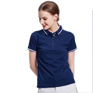 Top Tendance Meilleure Vente Classique Blanc Polo T-shirts Pour Femmes Casual En Plein Air Mode Logo Personnalisé Polo T-shirts À Vendre - Product Image 6