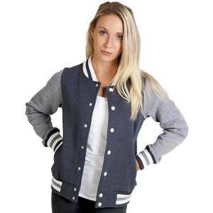 Varsity Bomber Jacket Femmes Hommes Varsity Jacket Baseball Jacket Uniforme Pull À Capuche Sport Sweat Manteau Pull - Product Image 4