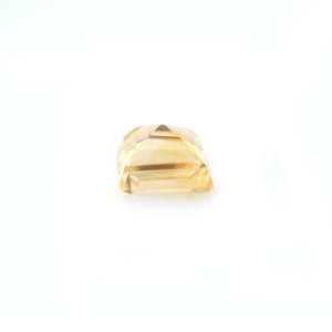 พลอยซิทริน 9.6 กะรัต คุณภาพสูง ทรงรีเหลี่ยมเพชรพลอยธรรมชาติ สีส้มทองแดงใส รูปทรงหยดน้ำ - Product Image 3