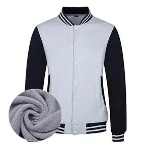 Chaqueta universitaria retro vintage de invierno para hombre, cortavientos de lona con capucha, bordada, con cierre de cremallera, talla personalizada, frontal - Product Image 2