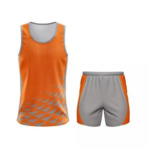 Meilleure vente uniforme d'athlétisme deux pièces à séchage rapide pour hommes, nouveauté à la mode, fermeture à la taille élastique, produit le plus vendu - Product Image 1