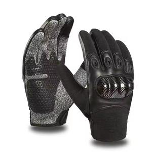Guantes de moto de materiales personalizados para hombre y mujer, diseño de logotipo personalizado, guante de moto de carreras con la mejor gama - Product Image 5