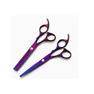 กรรไกรเล็มผมทำจากไทเทเนียมหลายสีออกแบบได้ตามต้องการ - Product Image 3