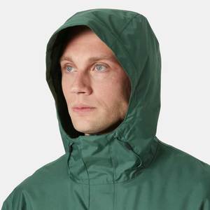Vestes de pluie pour hommes toutes saisons avec protection imperméable, doublure en maille respirante et capuche résistante aux intempéries pour le travail ou l'extérieur - Product Image 5