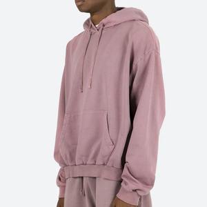 Sudadera con Capucha de Alta Calidad, Estilo Urbano, Deportiva, con Bolsillos, de Algodón de Lujo, Talla Grande - Product Image 1