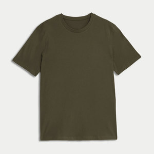 T-shirt de teinture naturelle personnalisé en coton respirant 50/50 polyester - Product Image 6