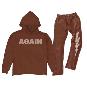 Jersey con capucha chándal para mujer invierno algodón acampanado correr chándales nuevo estilo con capucha Joggers Streetwear Sudadera con capucha conjunto sólido - Product Image 6