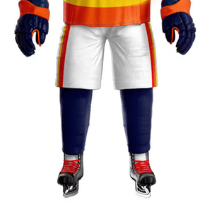 Ensemble d'uniformes de hockey sur glace pour hommes, broderie de logo personnalisée, 100% polyester, séchage rapide, respirant, équipe adulte, OEM - Product Image 5