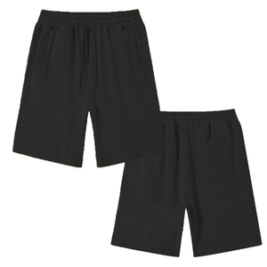 Vêtements de plage pour hommes à impression personnalisée High Street Fitness Shorts de survêtement 100% Polyester Respirant Quick Solid Pattern Mesh Shorts - Product Image 2